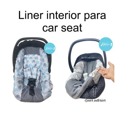 Conjuntos personalizados para car seat / por pedido