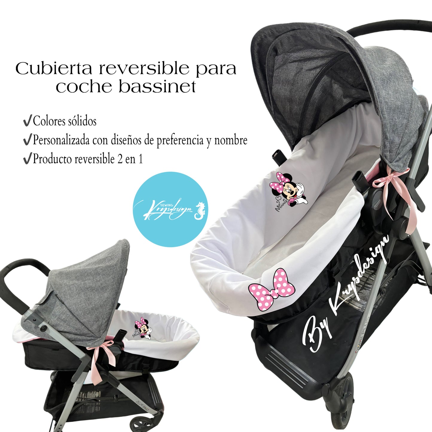 Cover + pad para coche bassinet