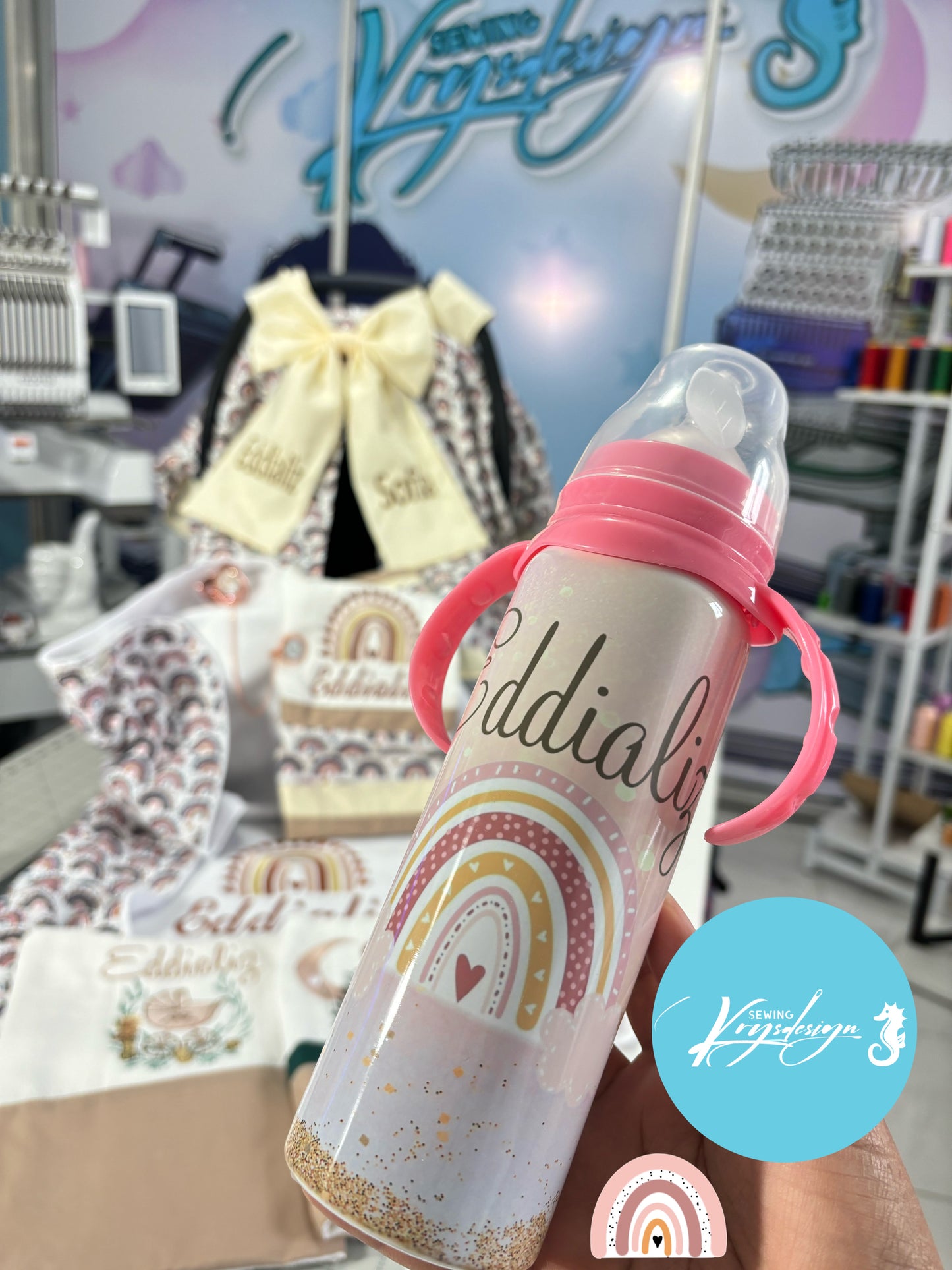 Botella de bebé personalizada  YA DISPONIBLES