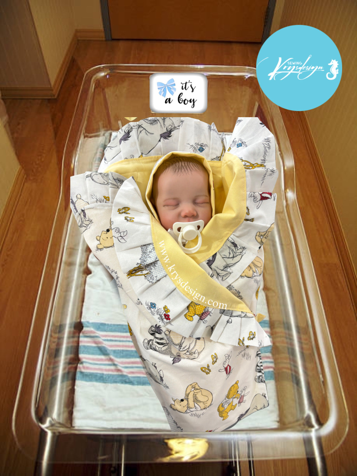 Swaddle blanket sheet