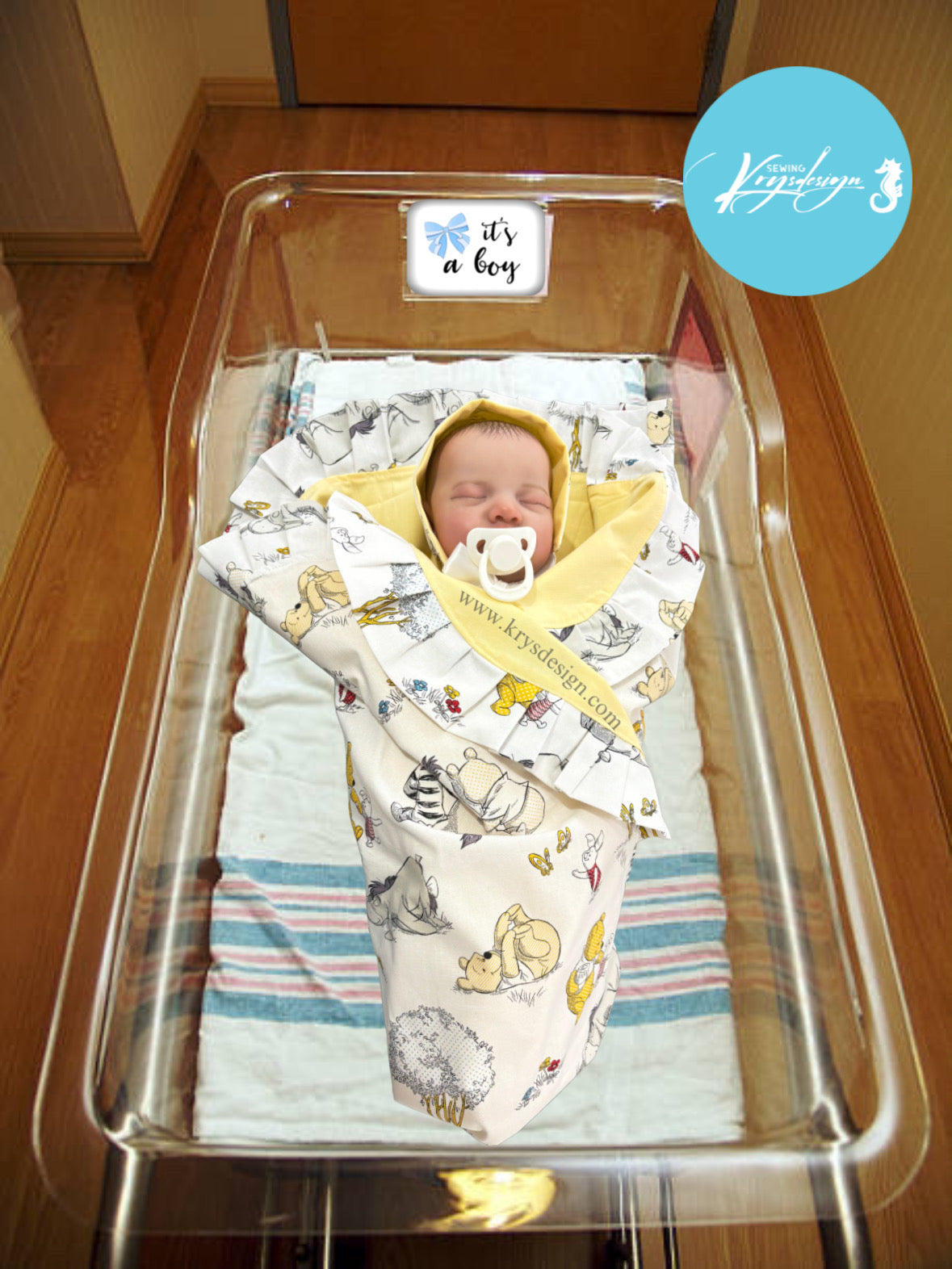 Swaddle blanket sheet