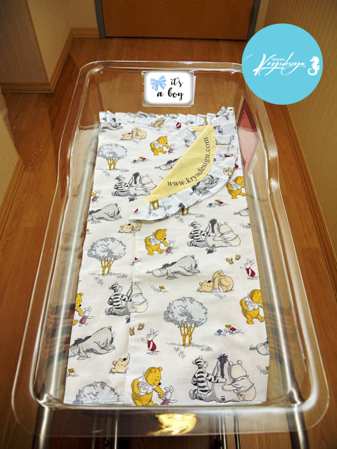 Swaddle blanket sheet