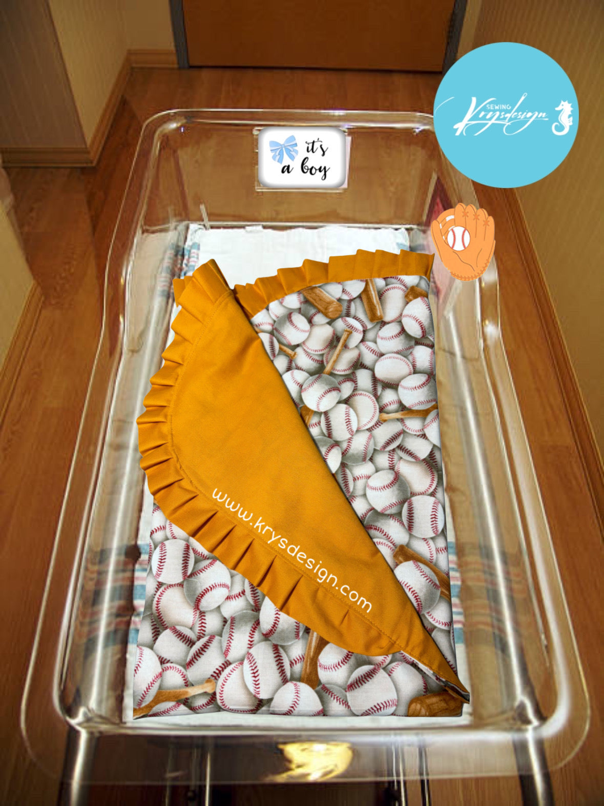 Swaddle blanket sheet