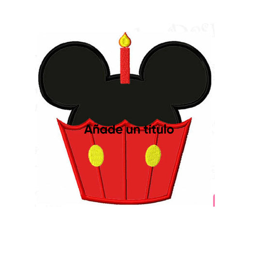 MICKEY MOUSE CUPCAKE