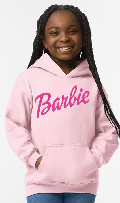 Barbie hoodies BORDADOS niñ@s