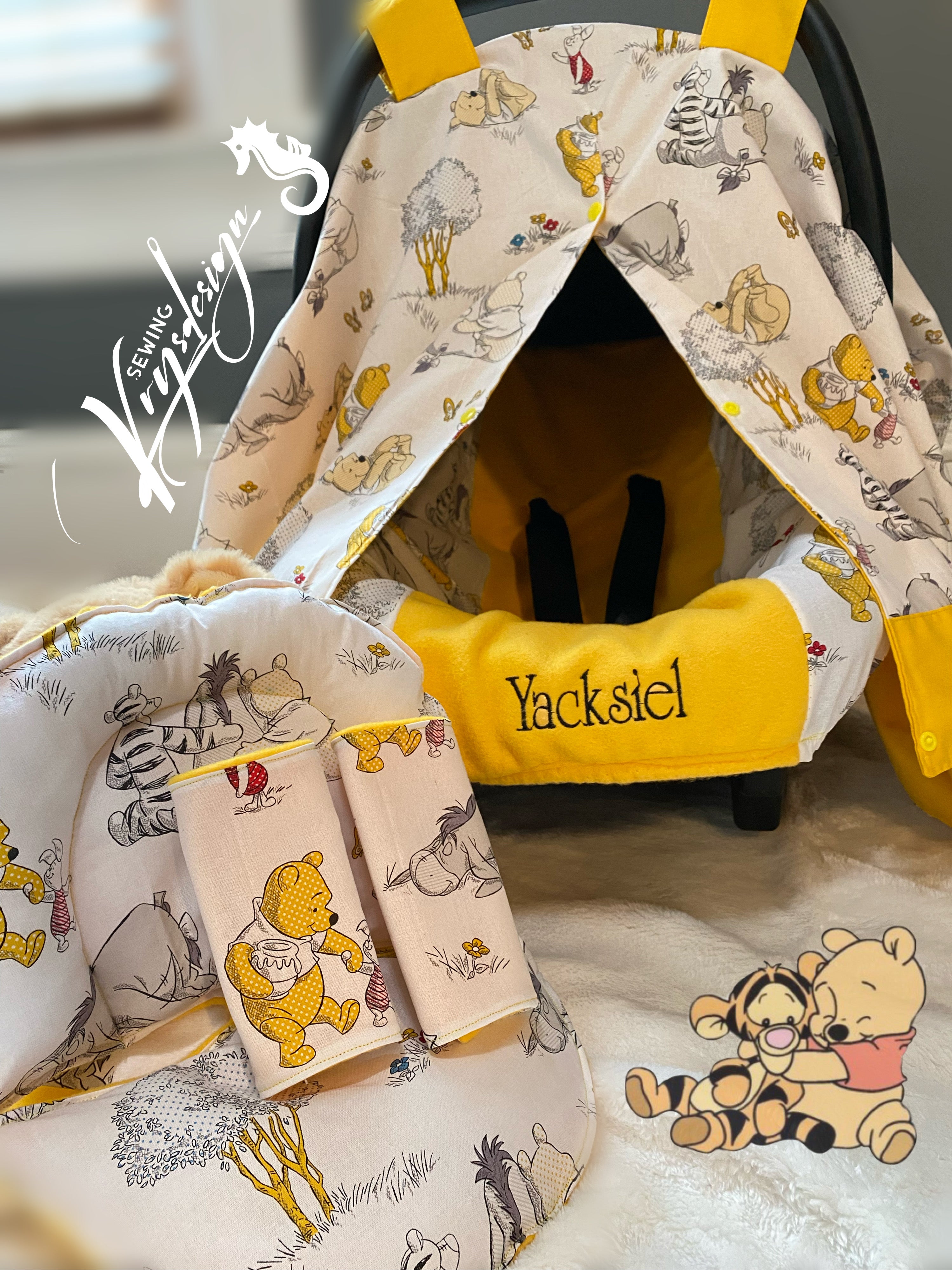 Winnie the pooh outlet baby car seat